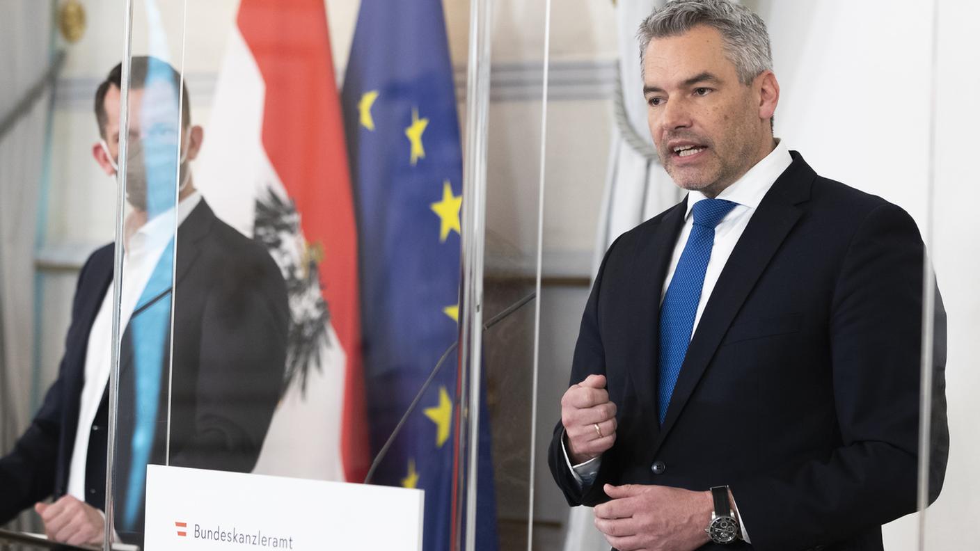 Il cancelliere austriaco Karl Nehammer
