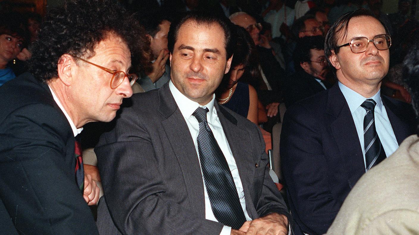 Colombo, Di Pietro e Davigo in un'immagine del 1993