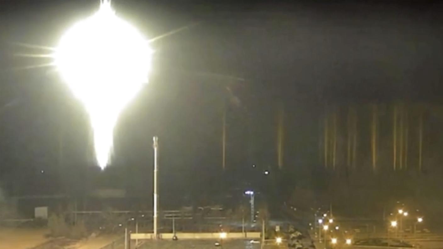 L'impianto nucleare preso di mira dalle truppe di Mosca