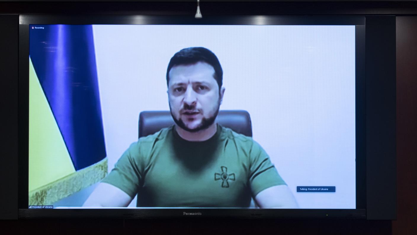 Il presidente ucraino Zelensky