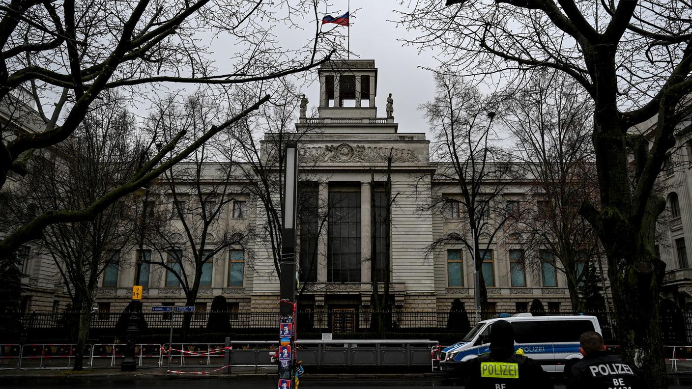 L'ambasciata russa a Berlino
