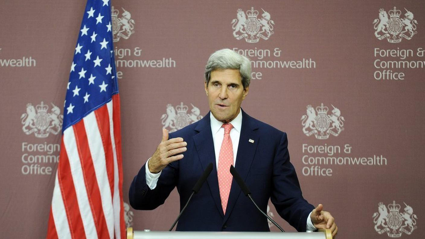 Il segretario di Stato americano John Kerry lunedì a Londra
