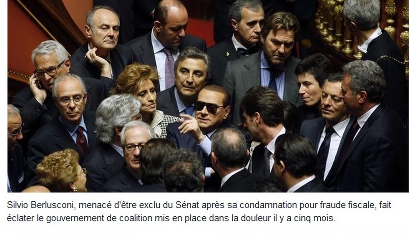 Sul francese Le monde