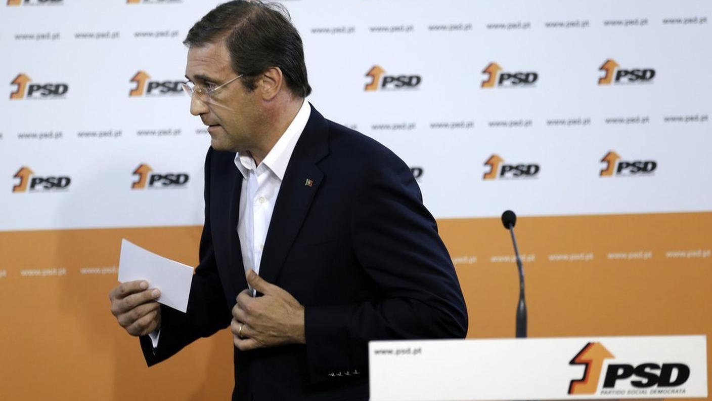 Lo sconfitto Pedro Passos Coelho