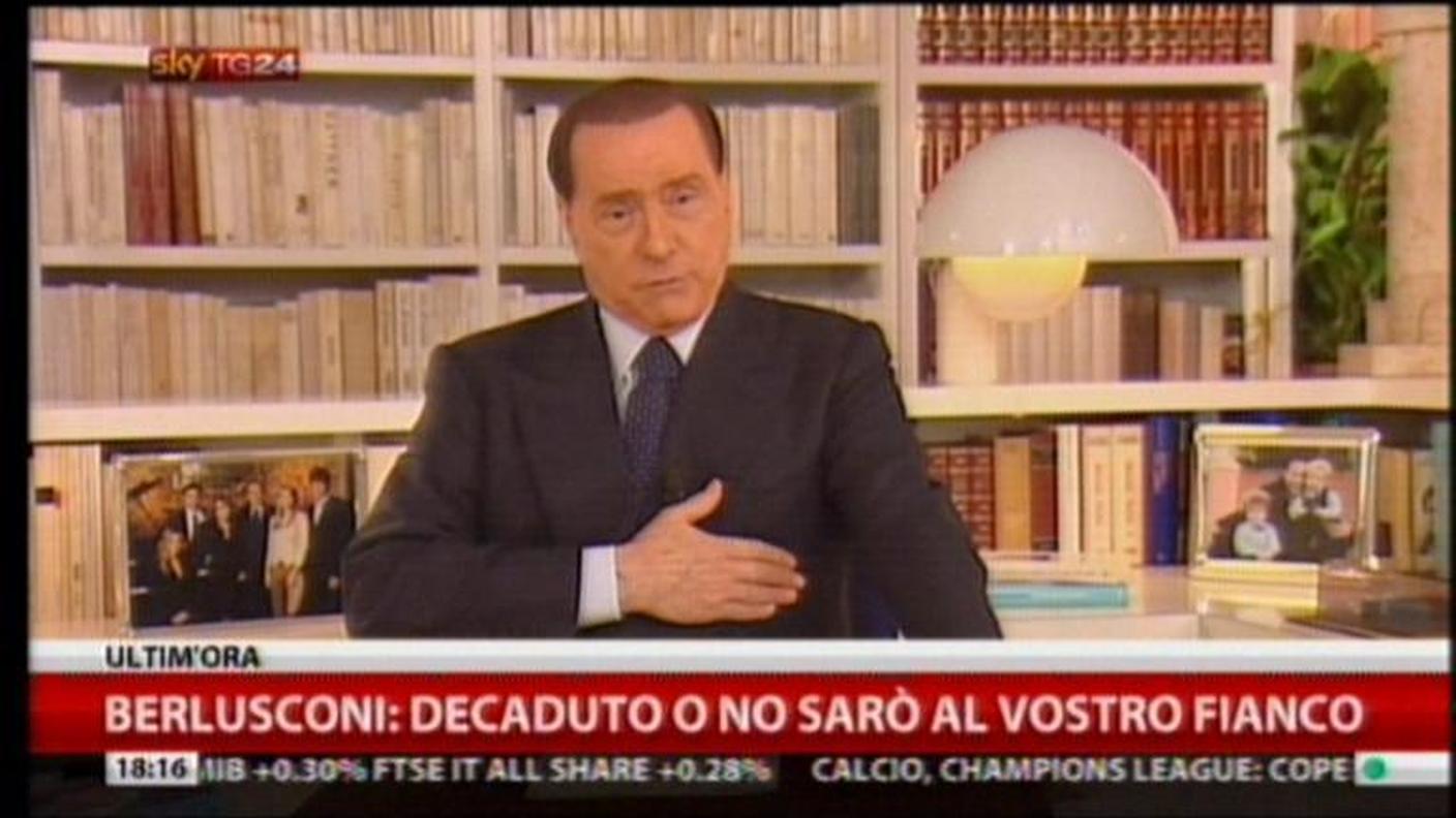 L'ex premier durante il suo intervento