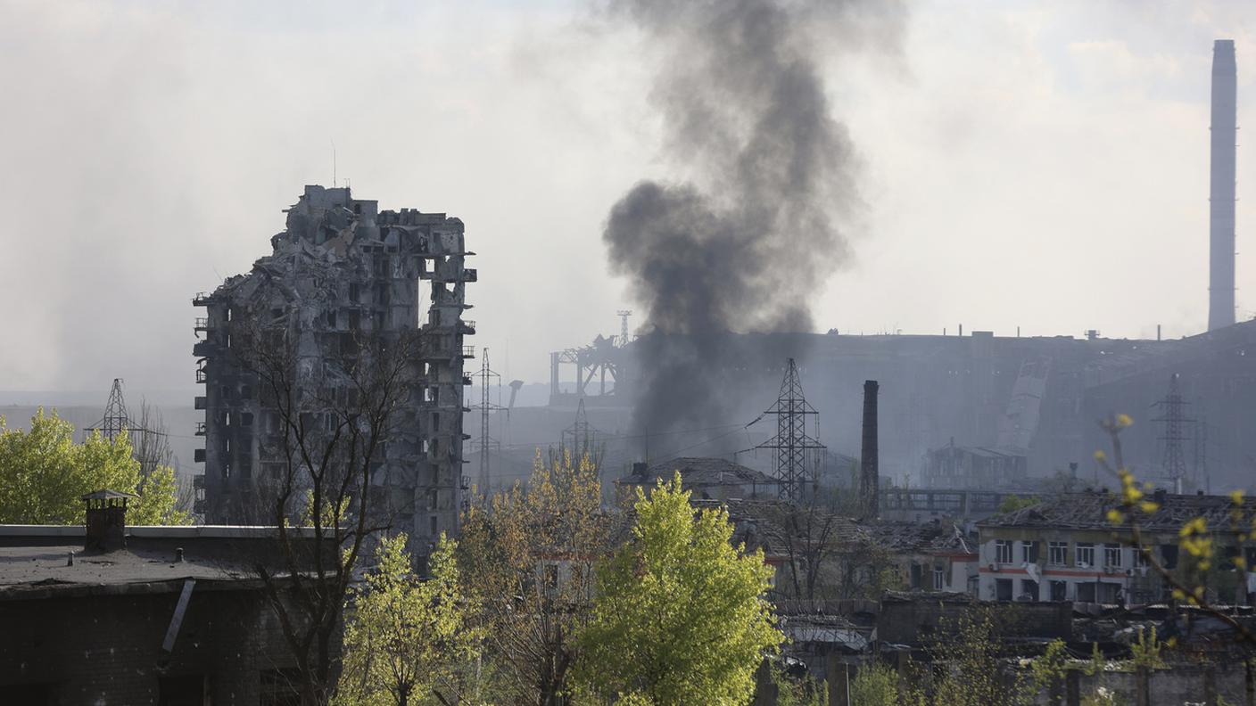 Non sono cessati i combattimenti all'interno del complesso siderurgico Azovstal a Mariupol