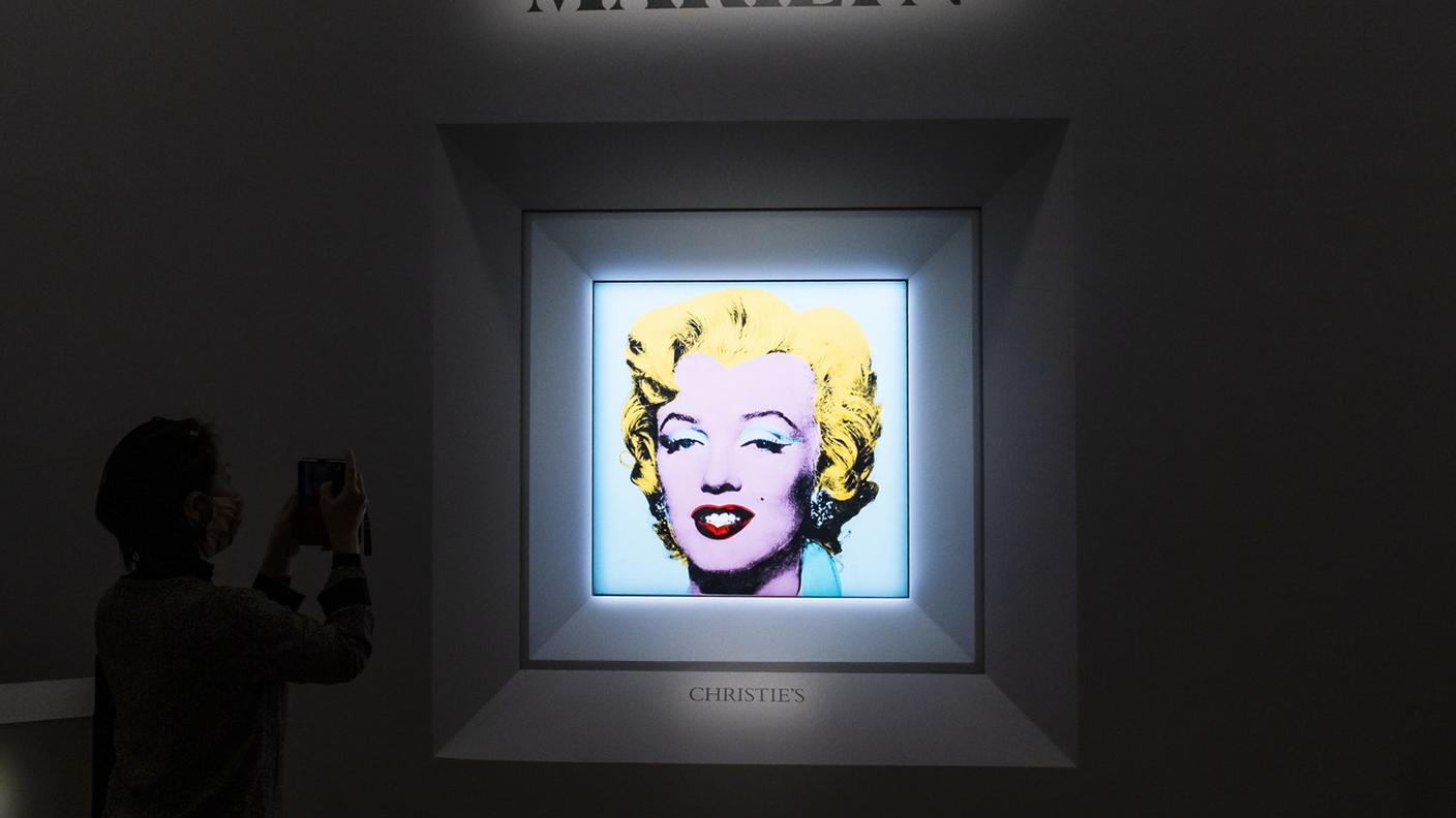 "Shot Sage Blue Marilyn", battuta per 195 milioni di dollari