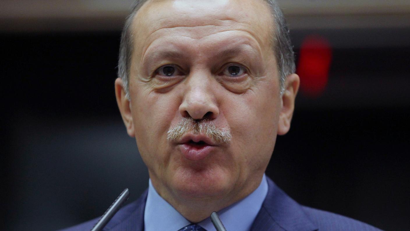 Il presidente Recep Tayyip Erdogan