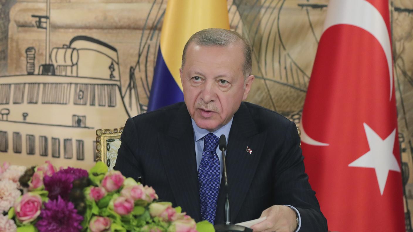 Il presidente turco Recep Tayyip Erdogan