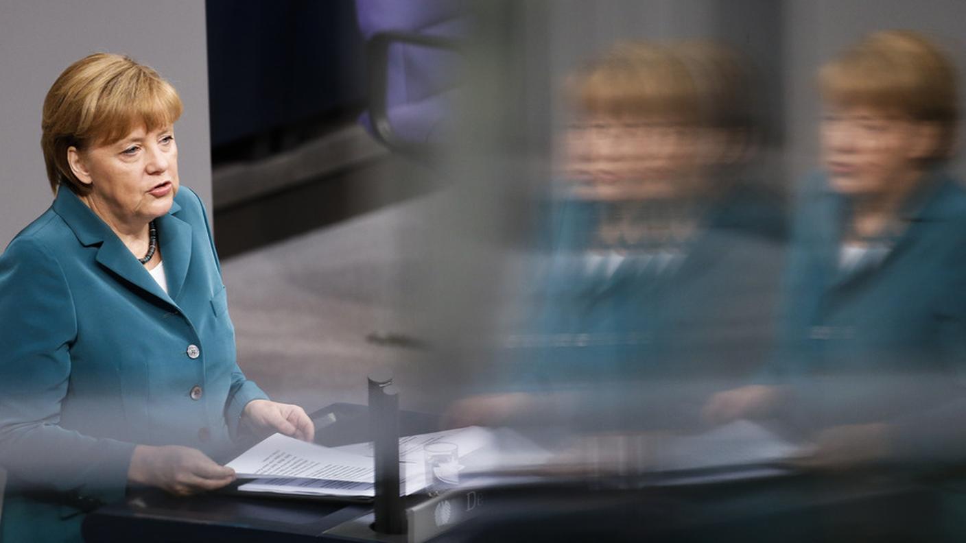 La cancelliera tedesca Angela Merkel