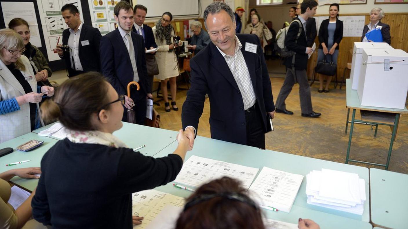 Uno degli osservatori dell'OSCE inviati nel paese