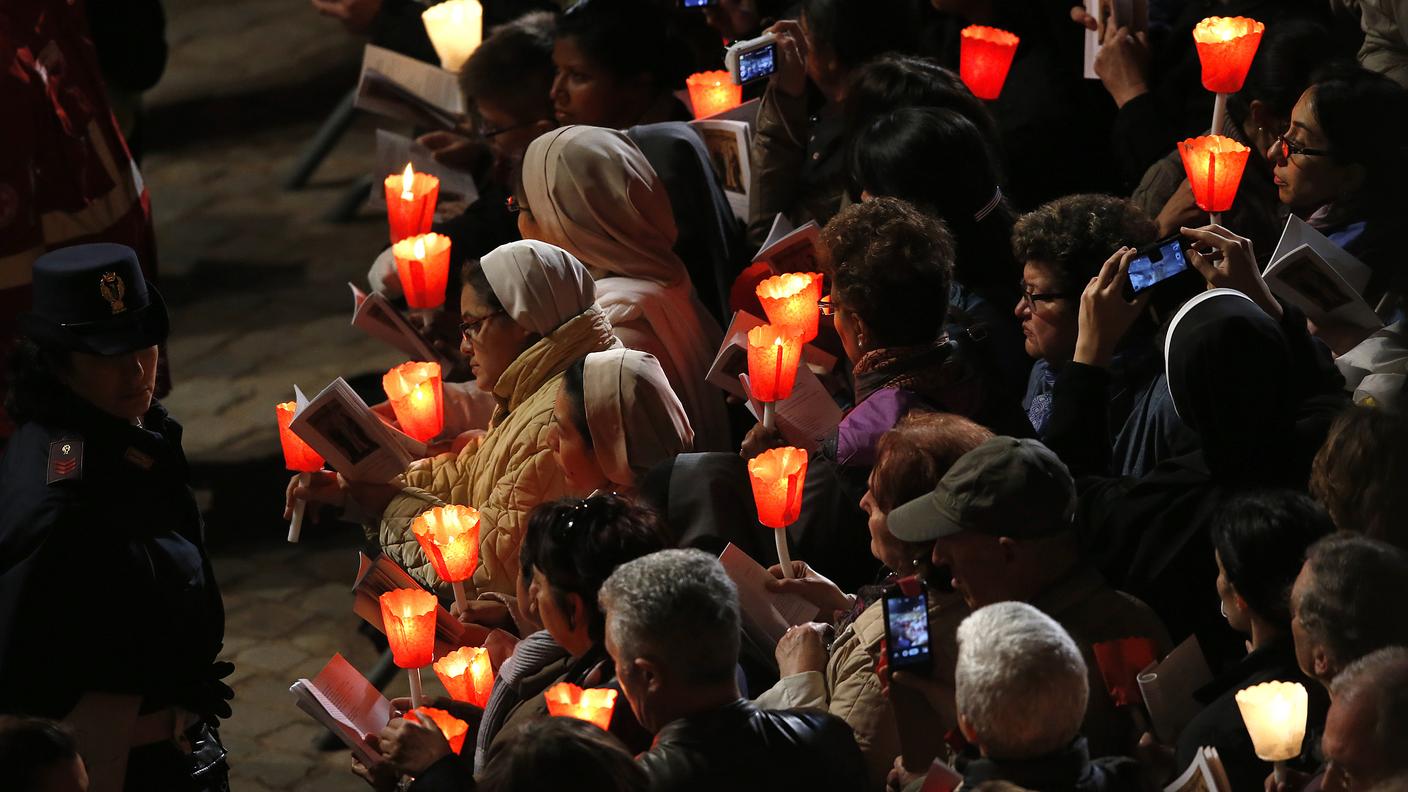 La Via Crucis a Roma