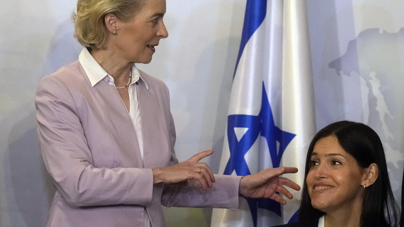 Ursula von der Leyen e l'accordo con Israele