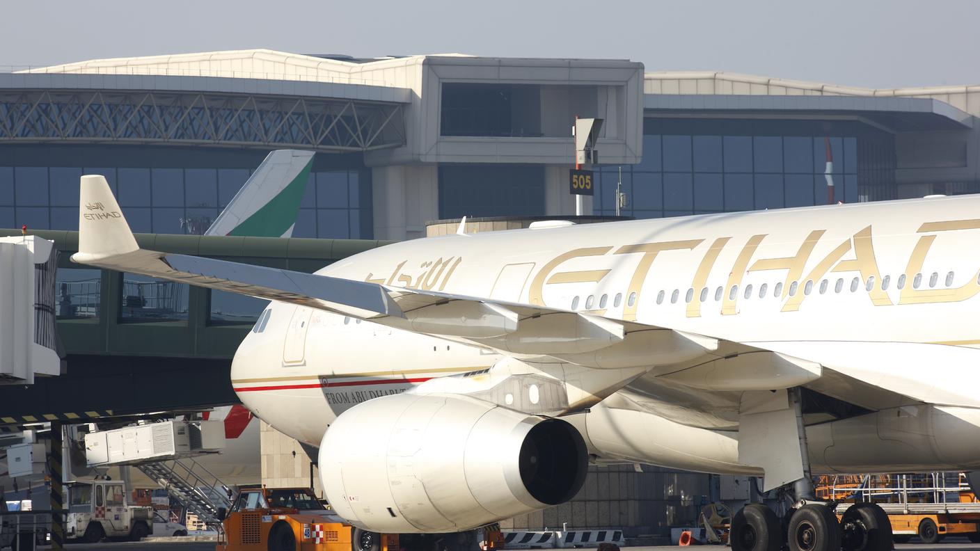Etihad a Malpensa