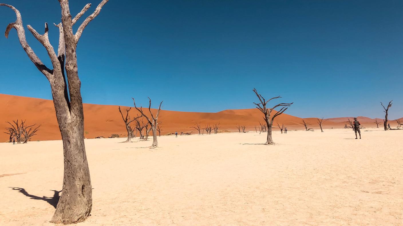 Zona desertica in Africa