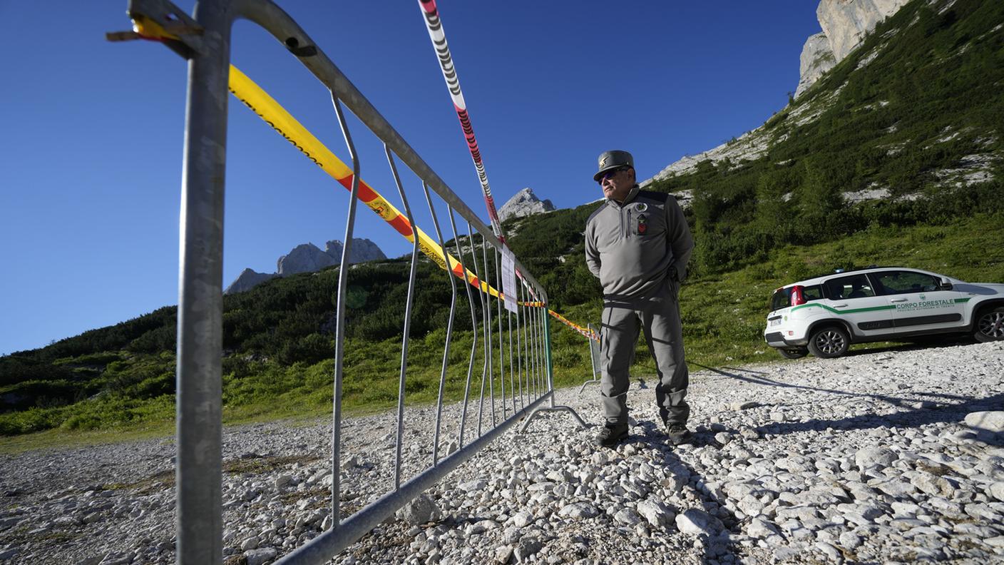 L'accesso al massiccio è ancora vietato a tutti