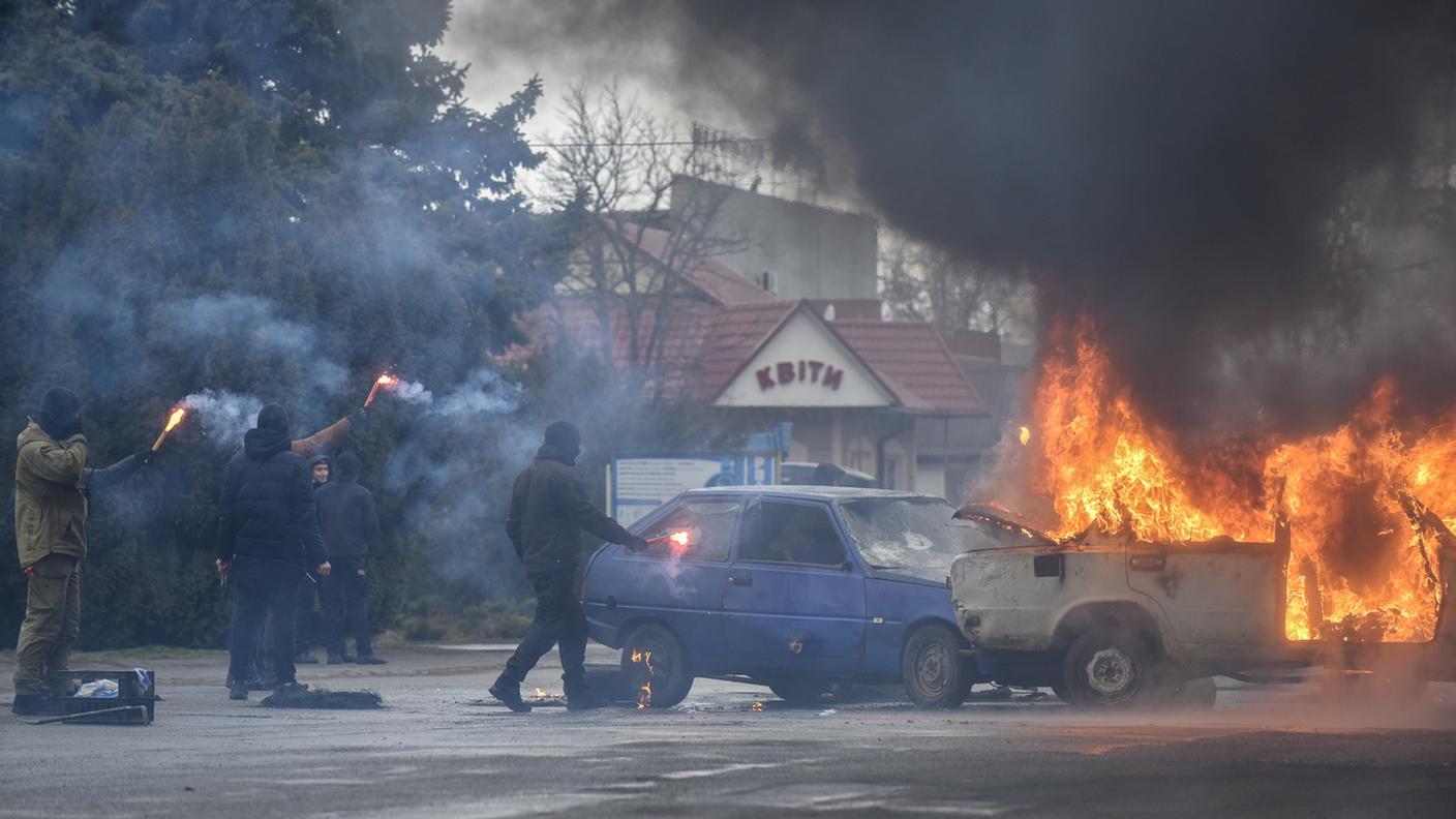 Bombe e attacchi nella regione di Kherson