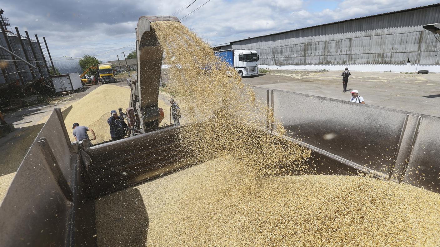 Nei magazzini ucraini ci sono milioni di tonnellate di grano che attendono di essere esportate nel mondo