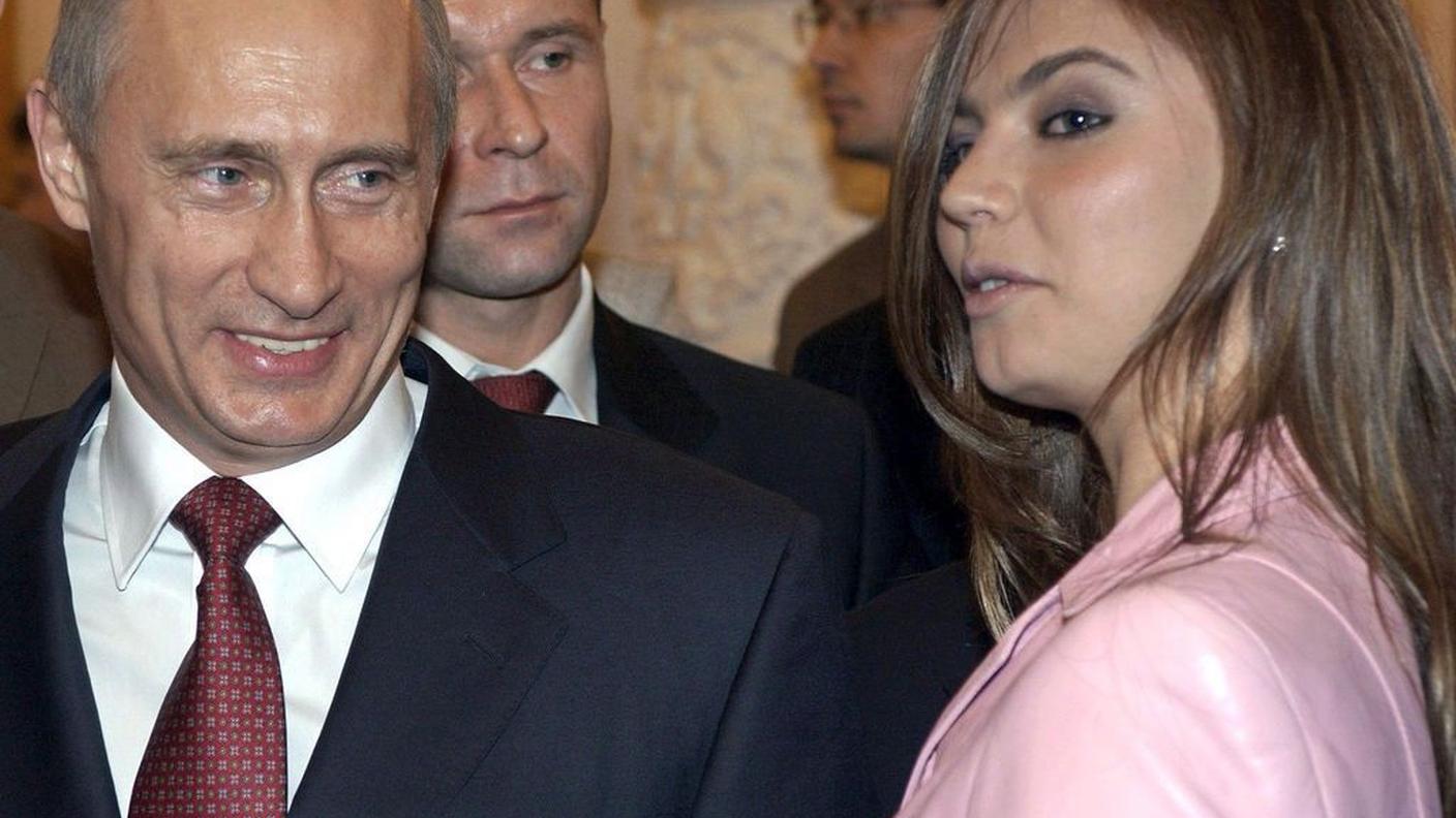 Voci indiscrete parlano di una relazione con la ginnasta Alina Kabaieva, nella foto