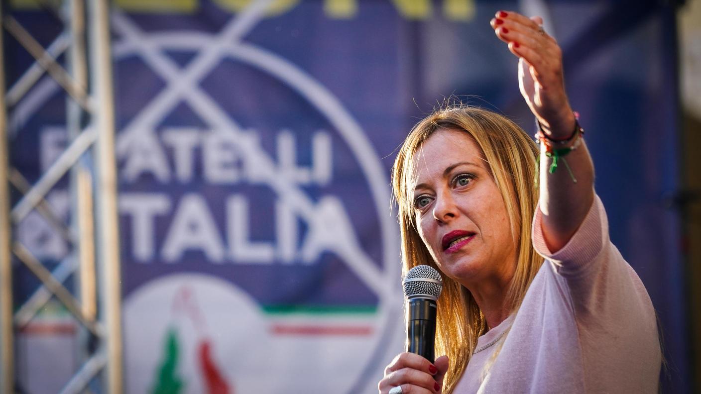 La favorita: Giorgia Meloni