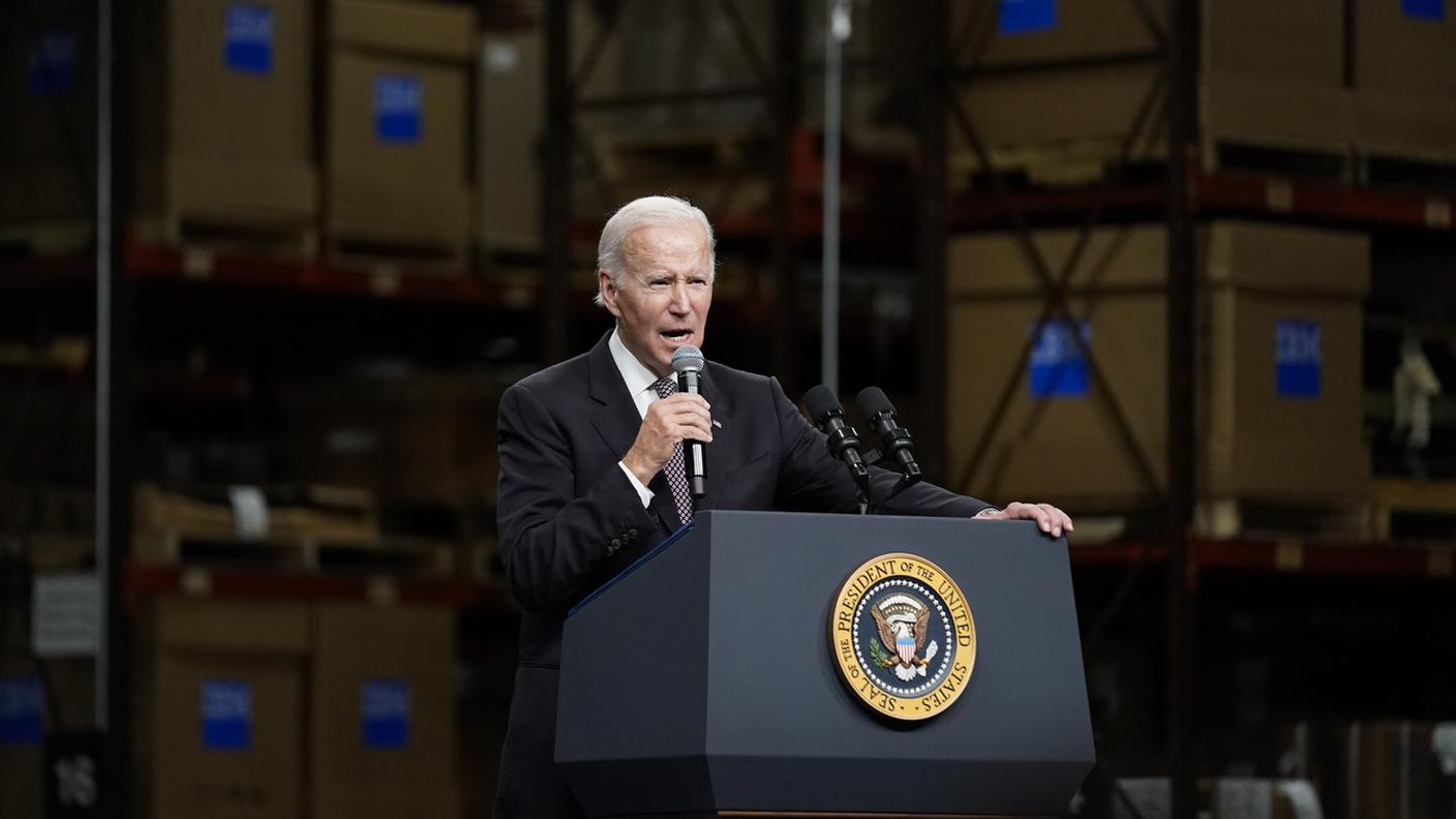 Il presidente statunitense Joe Biden