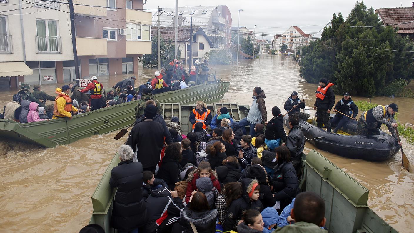 Le operazioni di soccorso 