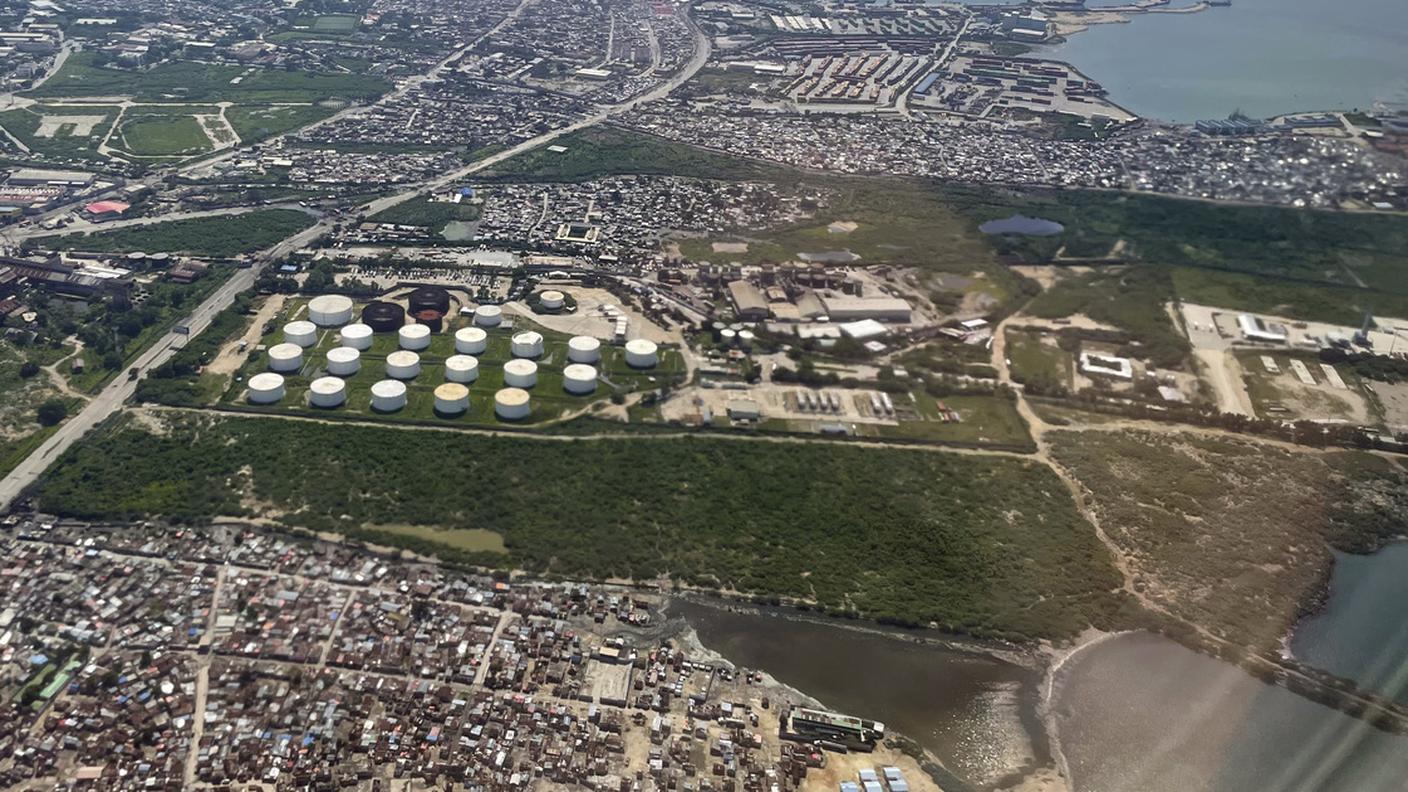 Il più grande terminal petrolifero del Paese, a Port-au-Prince