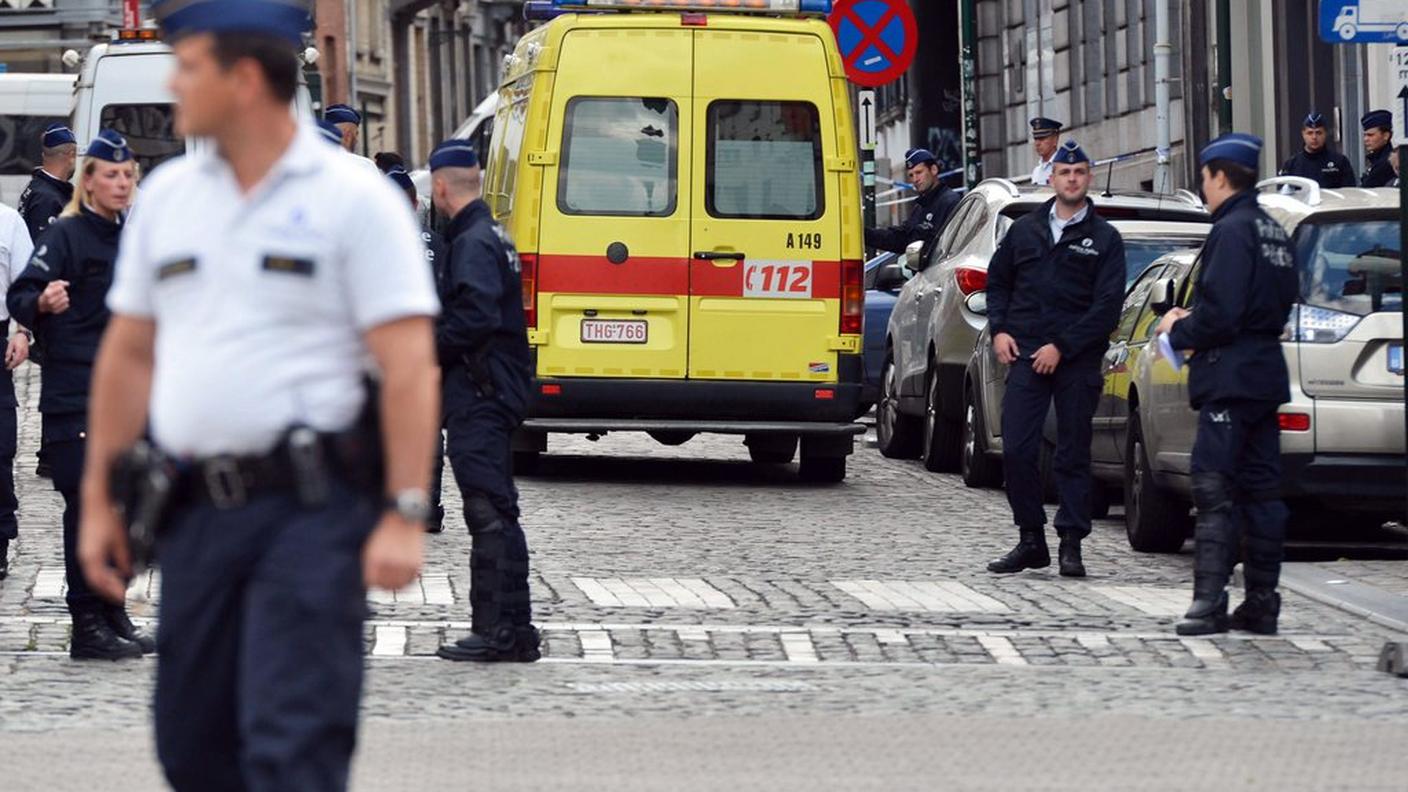Agenti e soccorritori intervenuti sul posto