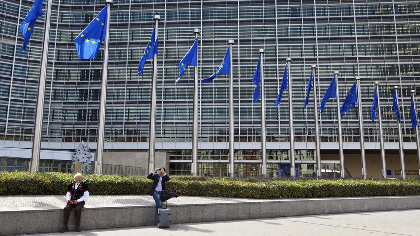 Il palazzo della Commissione europea di Bruxelles