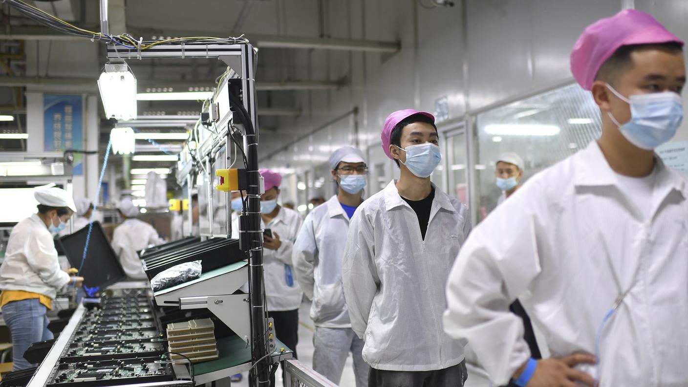 L'impianto assembla circa il 70% di iPhone venduti al mondo