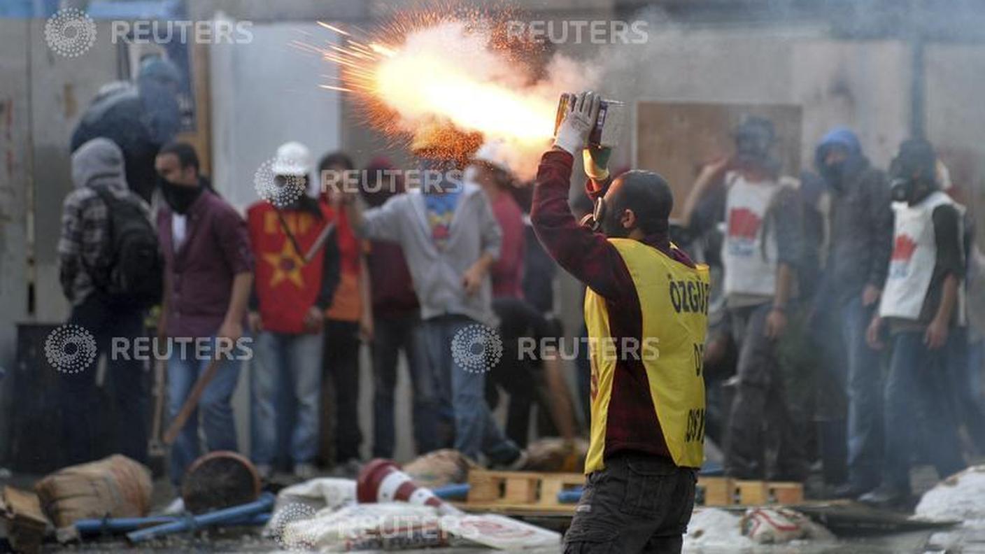 Gezi un anno fa, scontri a Istanbul
