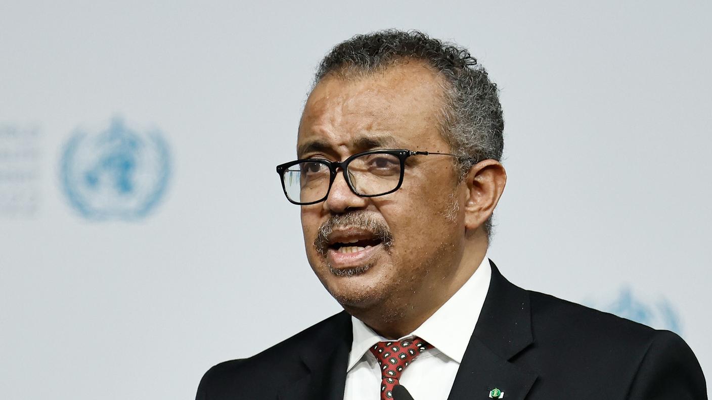 Il direttore generale dell'OMS Tedros Adhanom Ghebreyesus