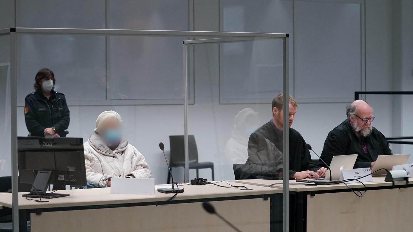 L'anziana imputata in aula per una delle ultime udienze, a inizio mese