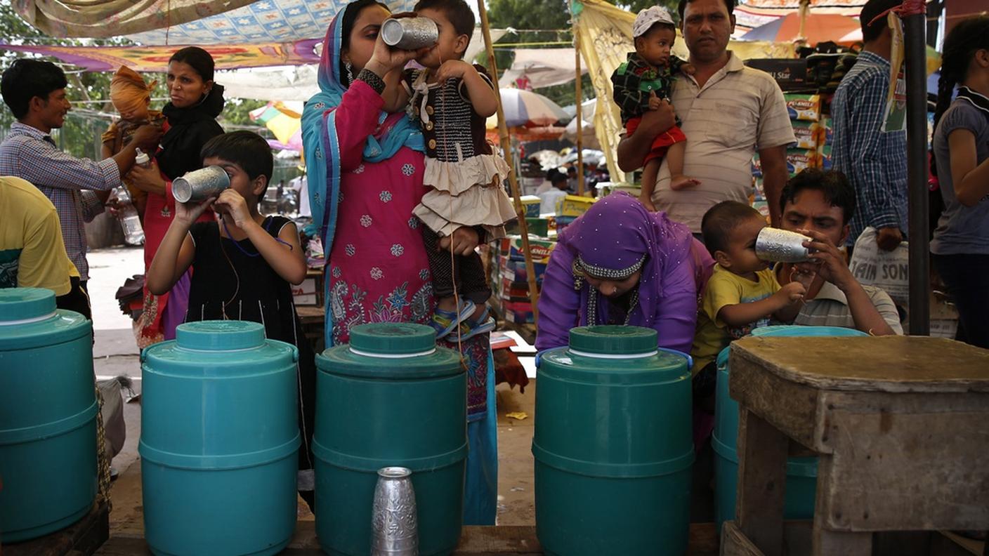 Per trovare temperature così alte a New Delhi bisogna risalire al 1995