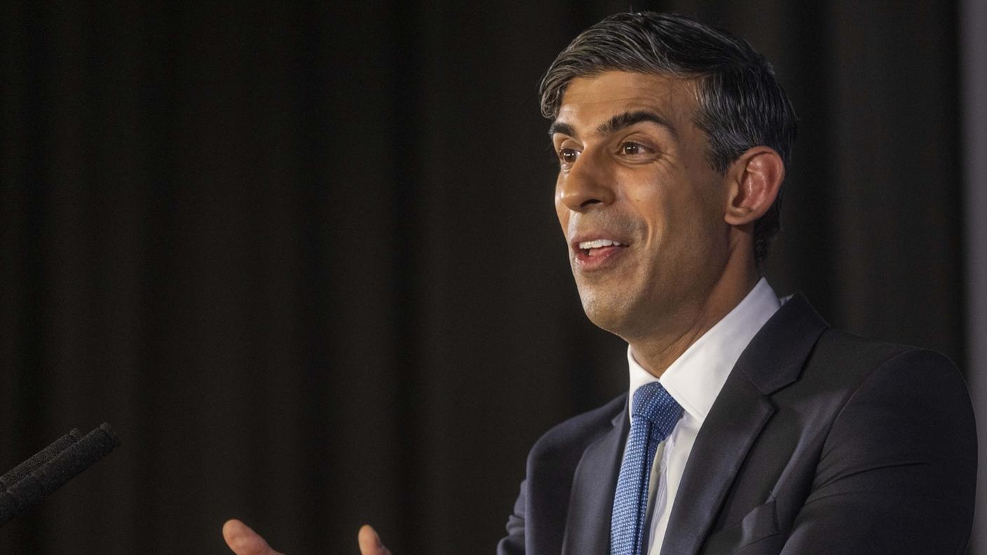 Il premier britannico Rishi Sunak
