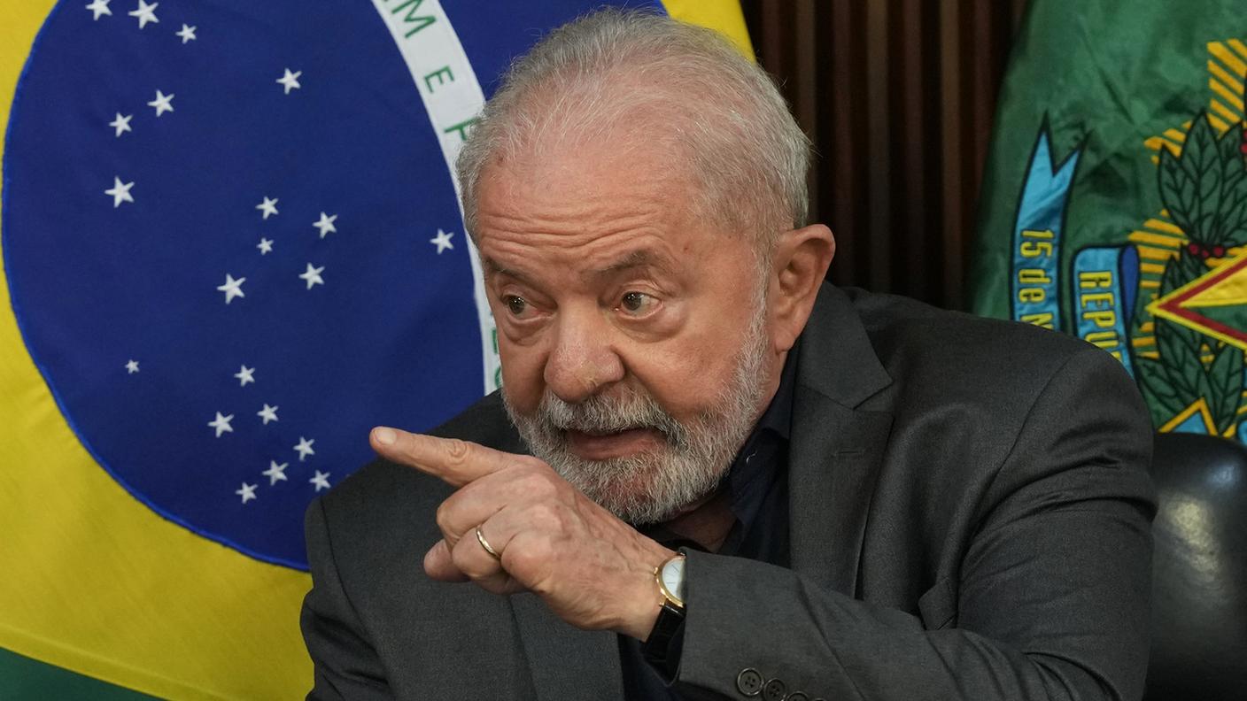 Il presidente brasiliano Luiz Inacio Lula da Silva
