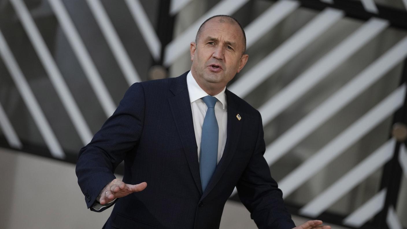 Il presidente Rumen Radev