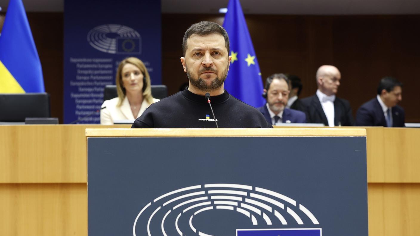 Zelensky a Bruxelles