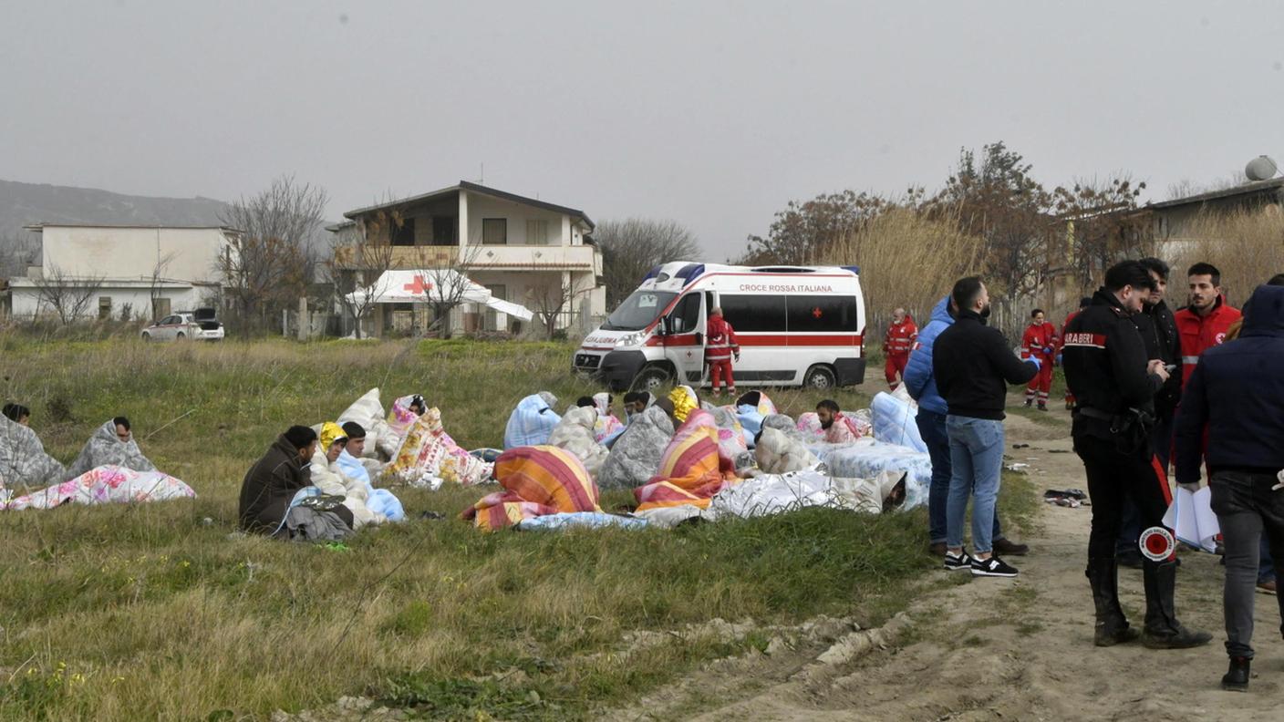 I soccorsi ai sopravvissuti.