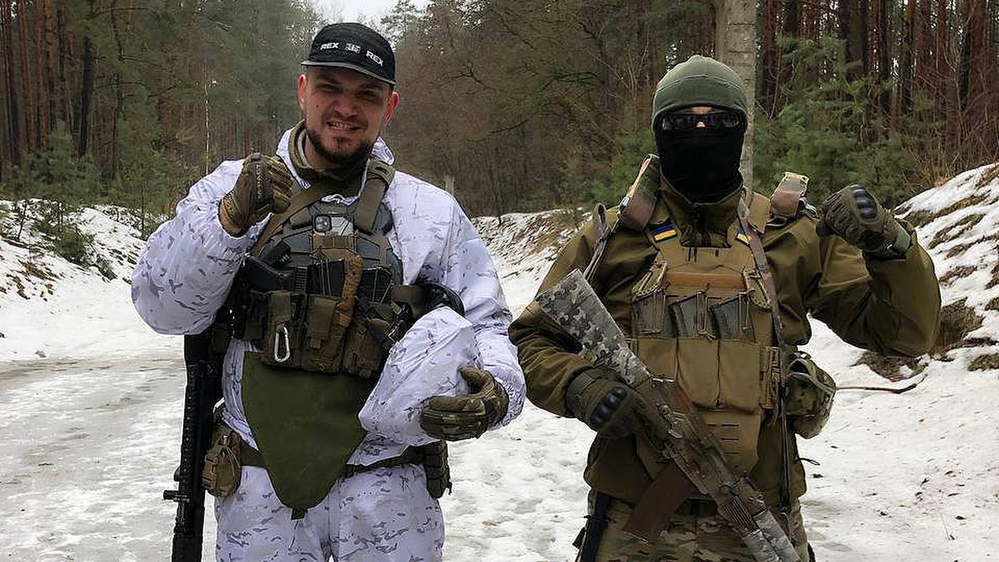 Denis White Rex Nikitin nel territorio russo del Bryansk