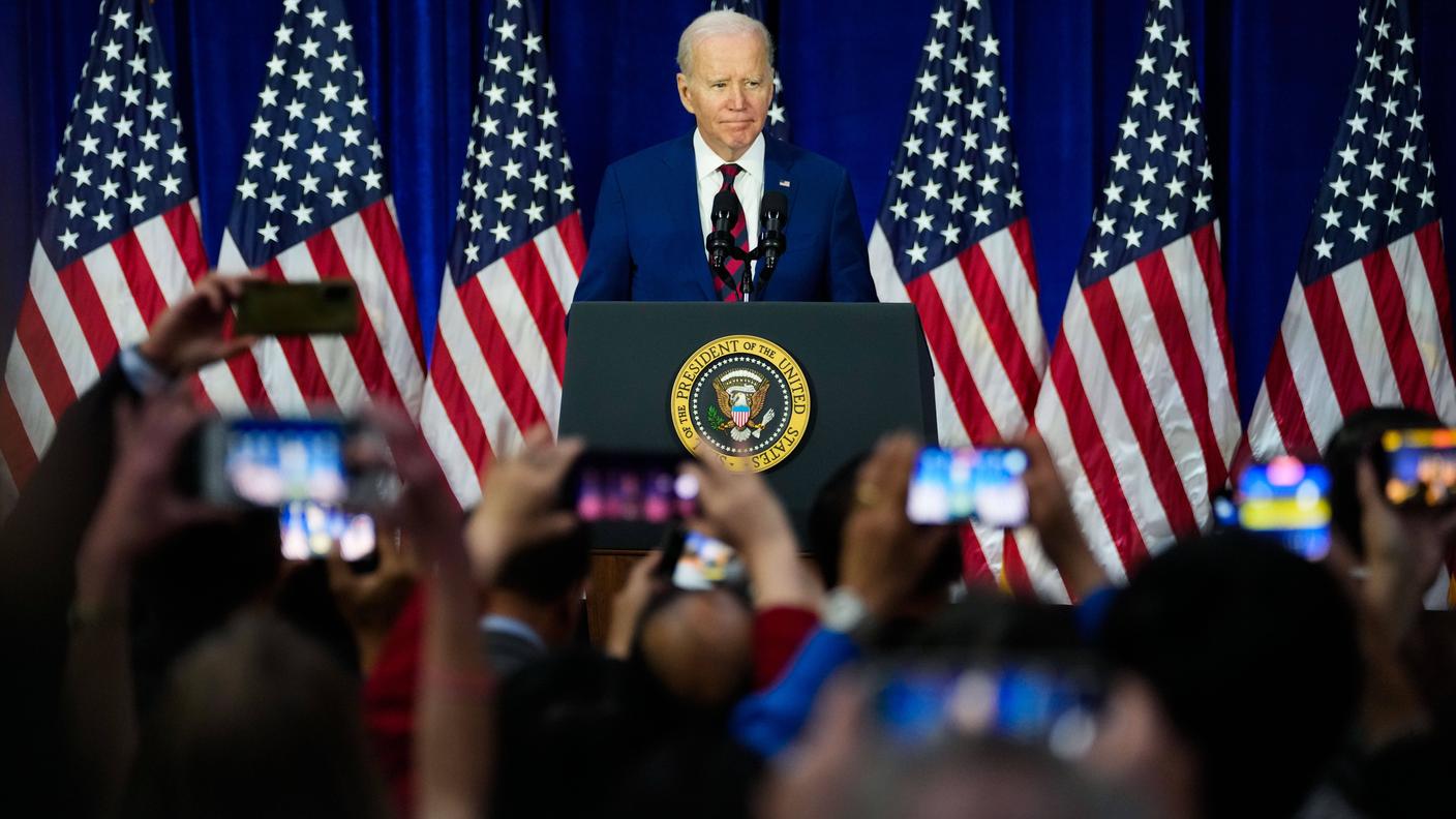 Il presidente statunitense Joe Biden, oggi ottantenne