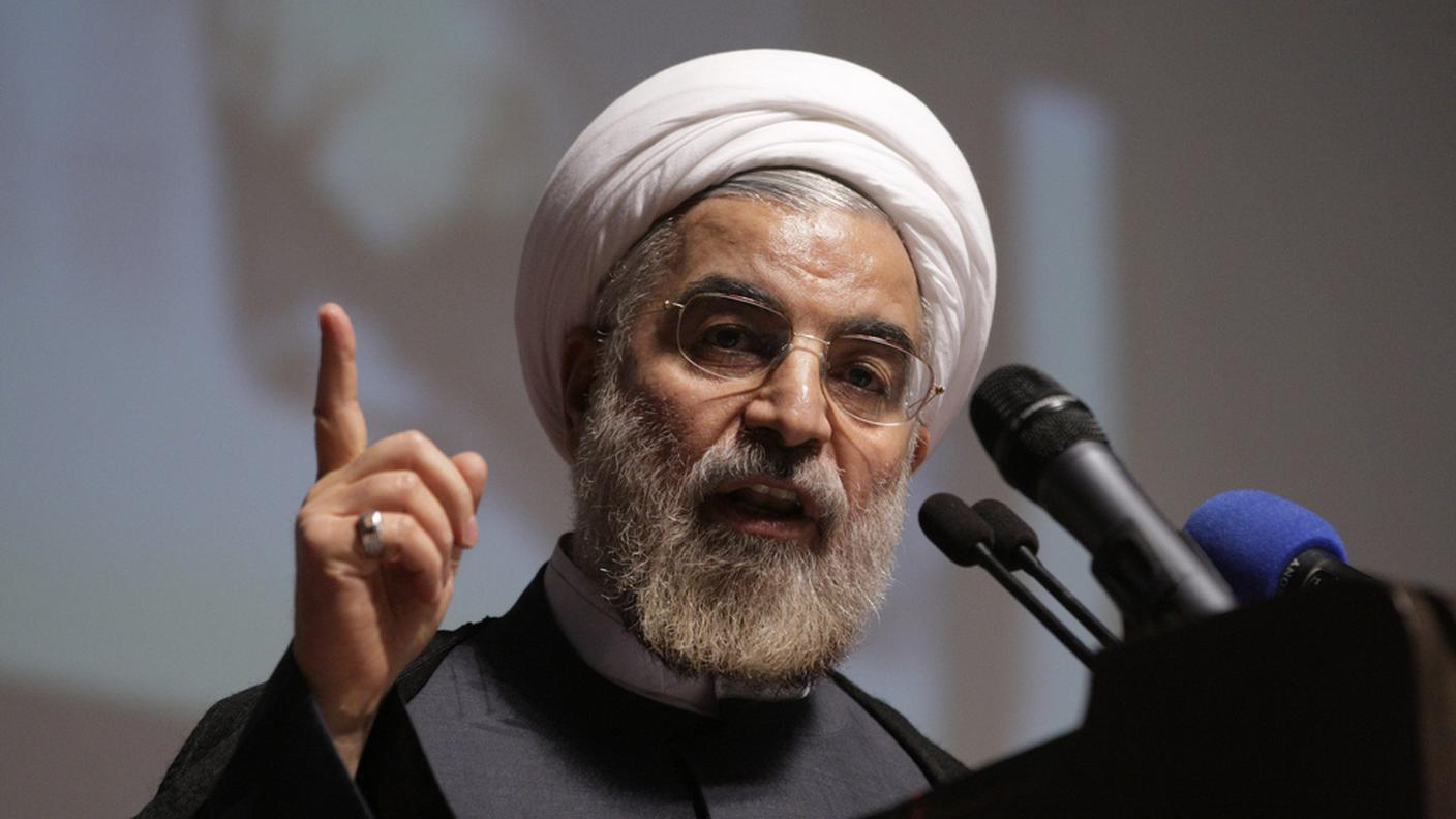 Il presidente iraniano Hassan Rohani 