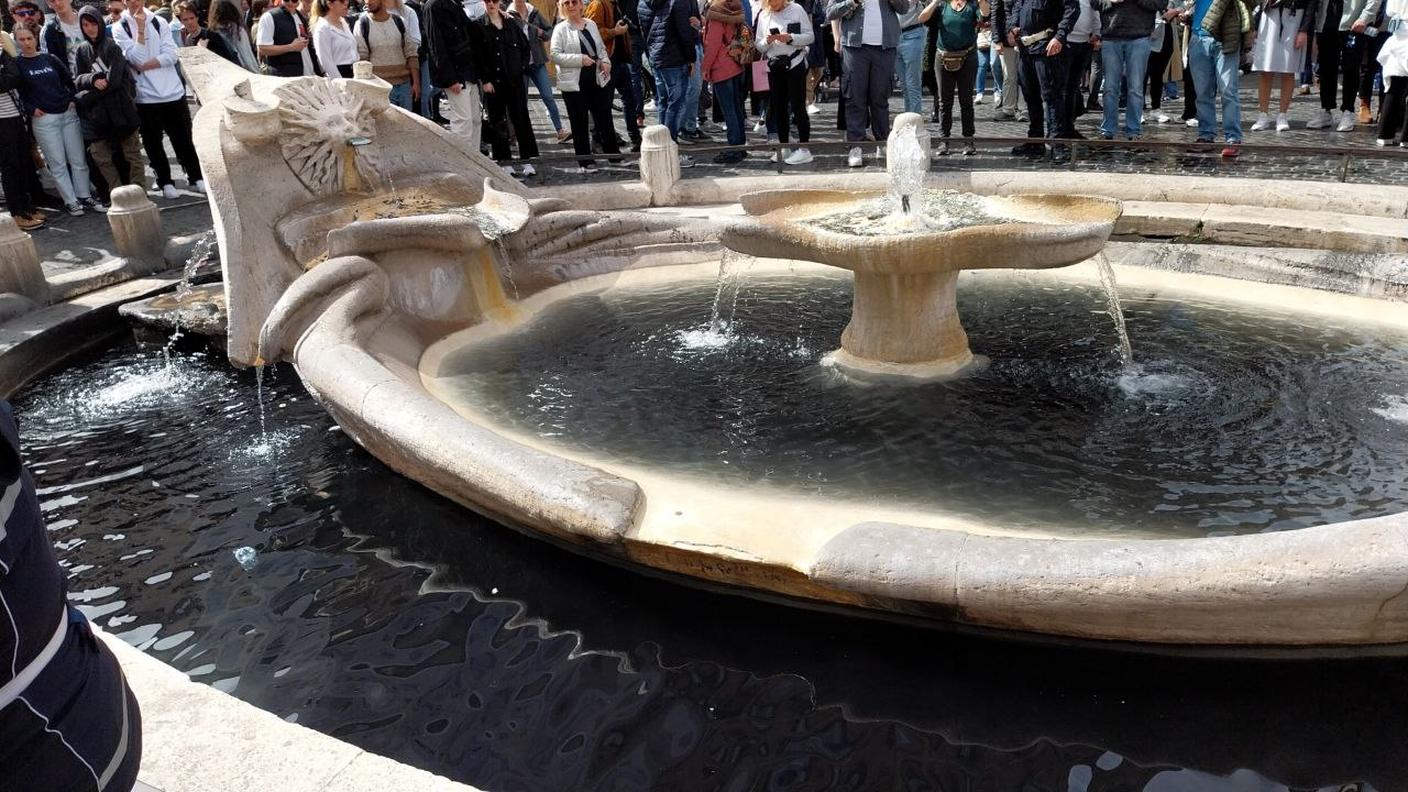 La Fontana della Barcaccia a Roma