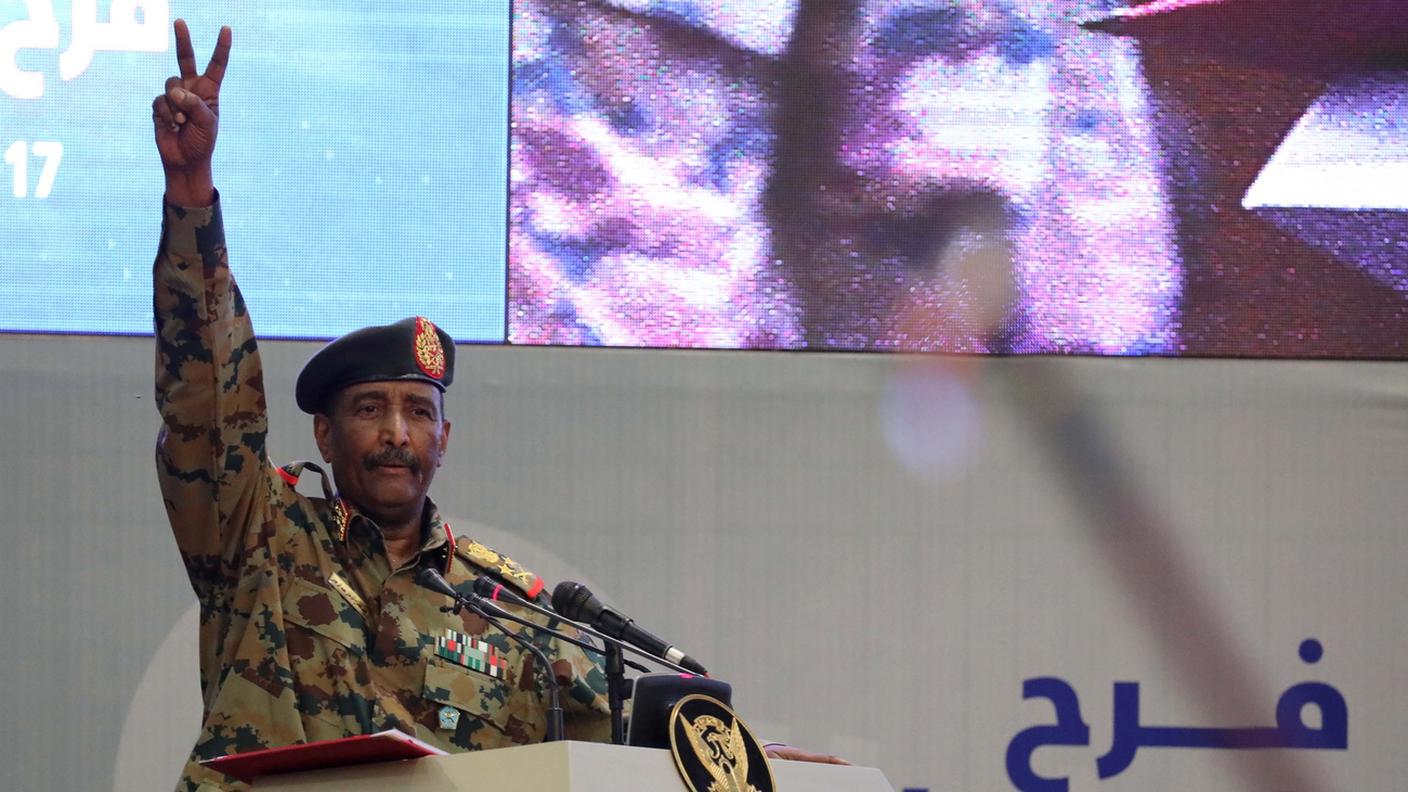 Il numero uno del regime, il generale Abdel Fattah Abdelrahman