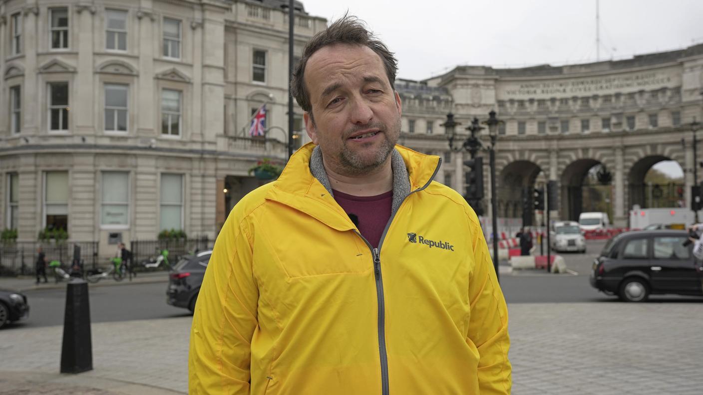 Il leader del movimento anti-monarchico Graham Smith