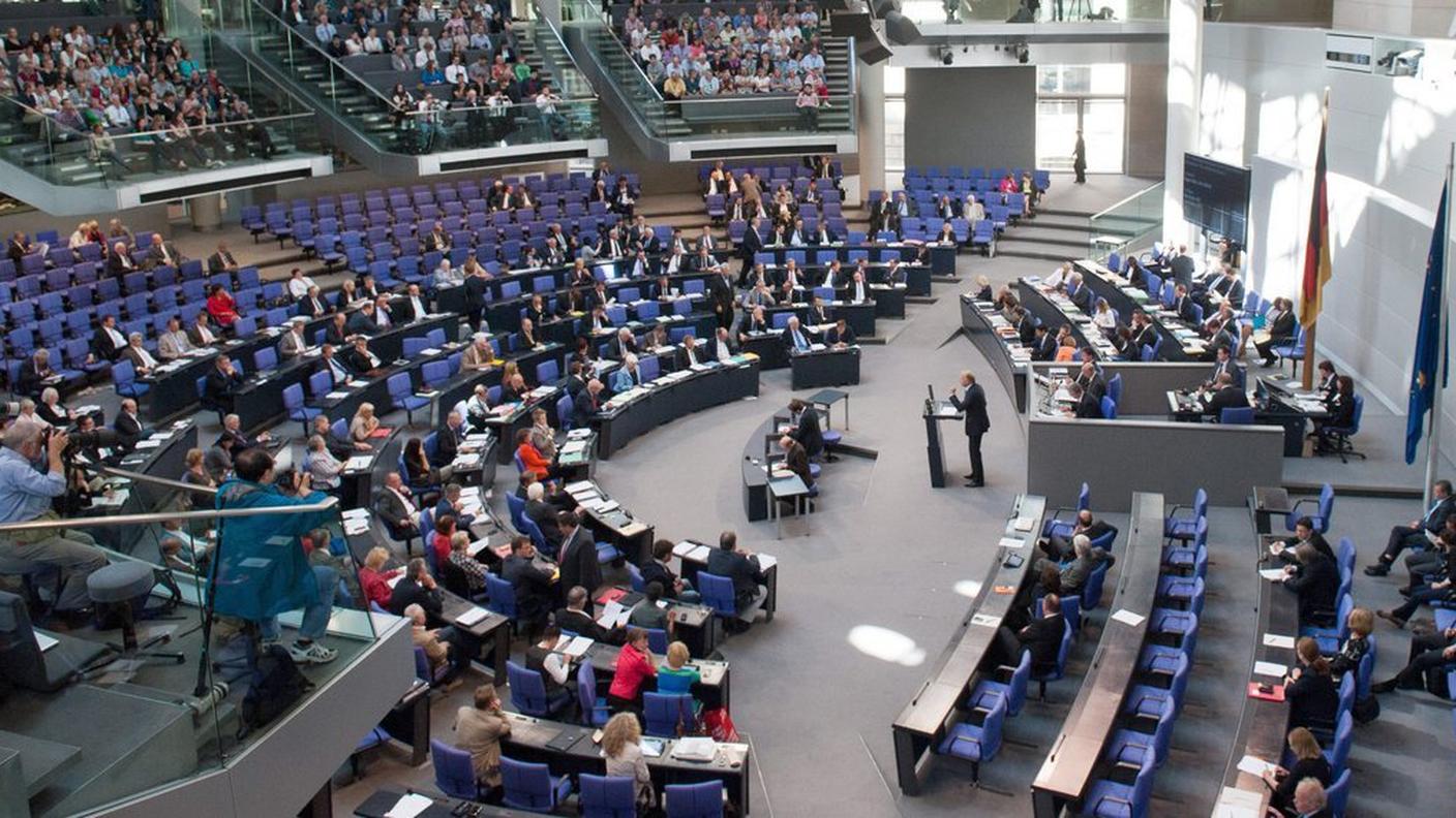 Il Bundestag ha accettato di finanziare le banche spagnole.