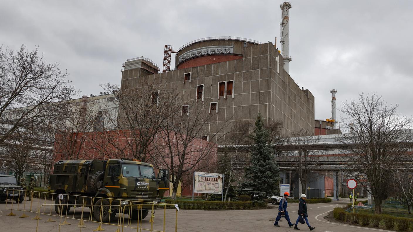 Il direttore dell'AIEA Rafael Grossi ha espresso  timori per la centrale atomica a Enerhodar