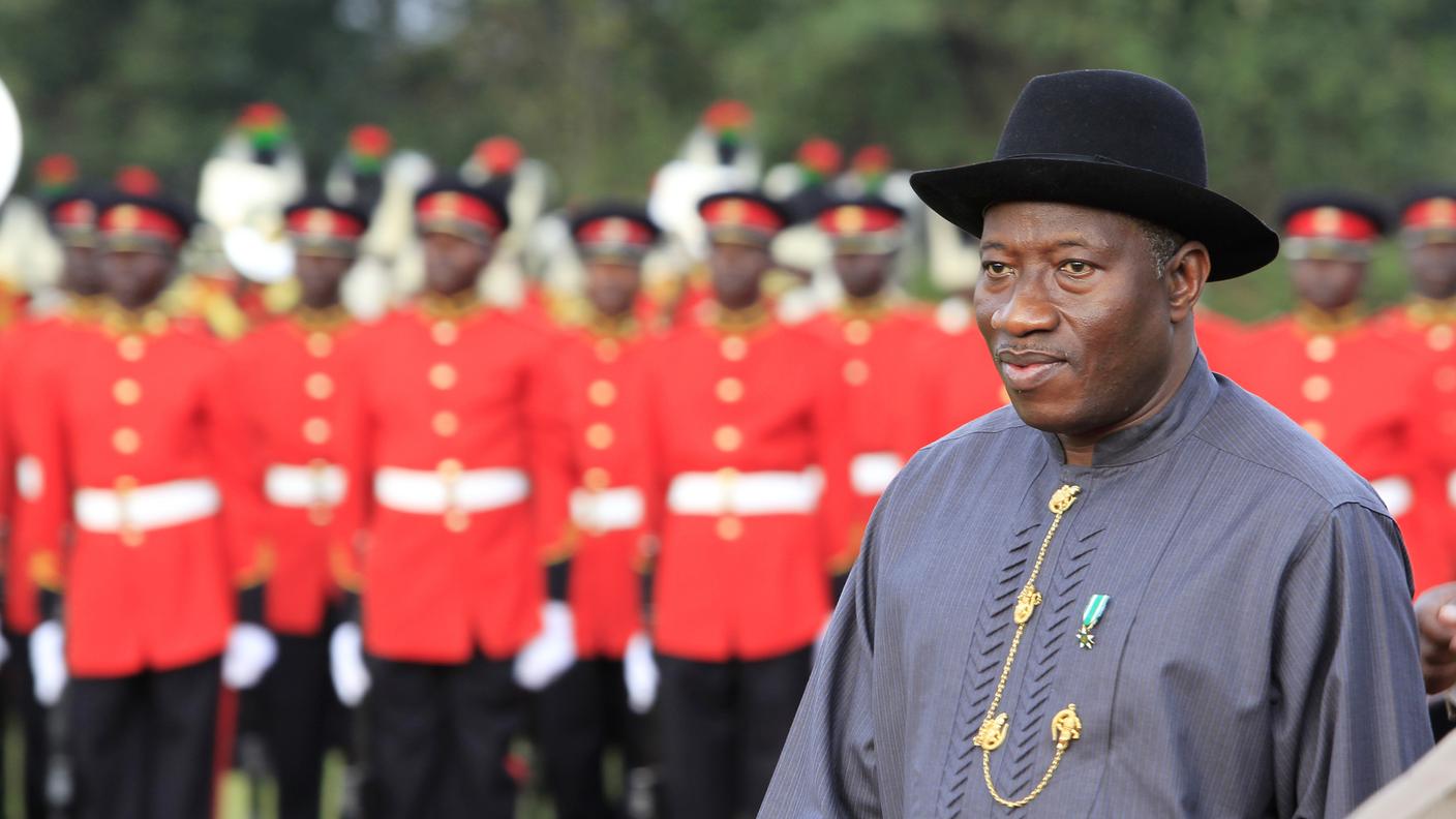 Il presidente nigeriano Goodluck Jonathan