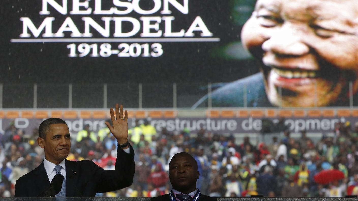Standing ovation dopo il discorso di Barack Obama