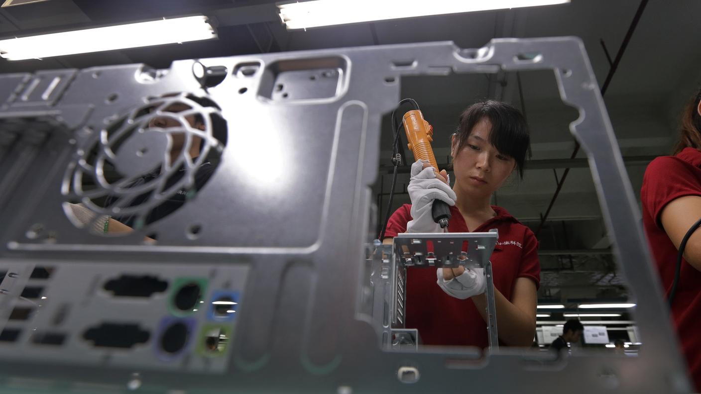 Foxconn produce parti per ditte come Apple e Sony